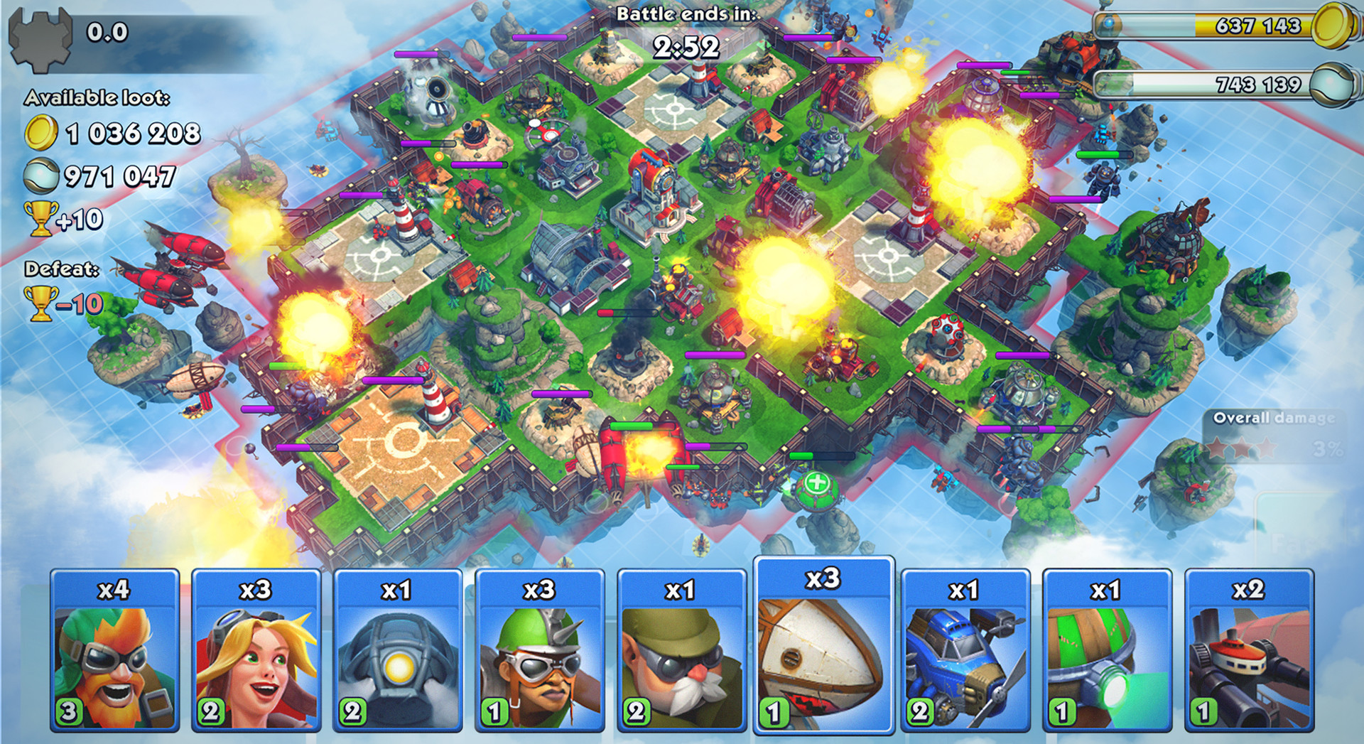 Sky Clash: Lords of Clans 3D - кадр 5