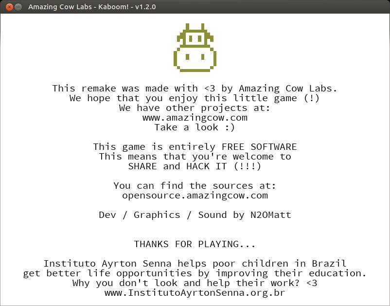 Kaboom - Amazing Cow Labs! (itch) - кадр 2