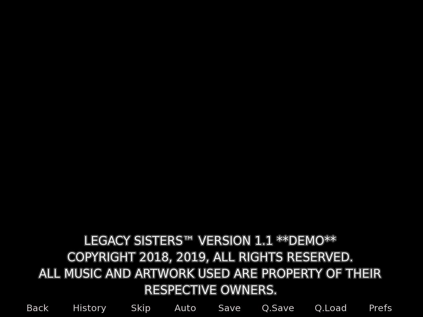 Legacy Sisters Demo (itch) - кадр 1
