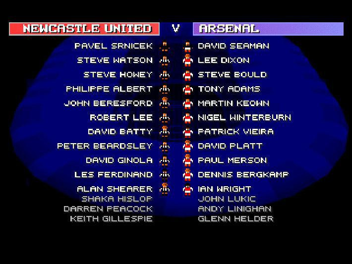 Sensible World of Soccer 96/97 - кадр 4