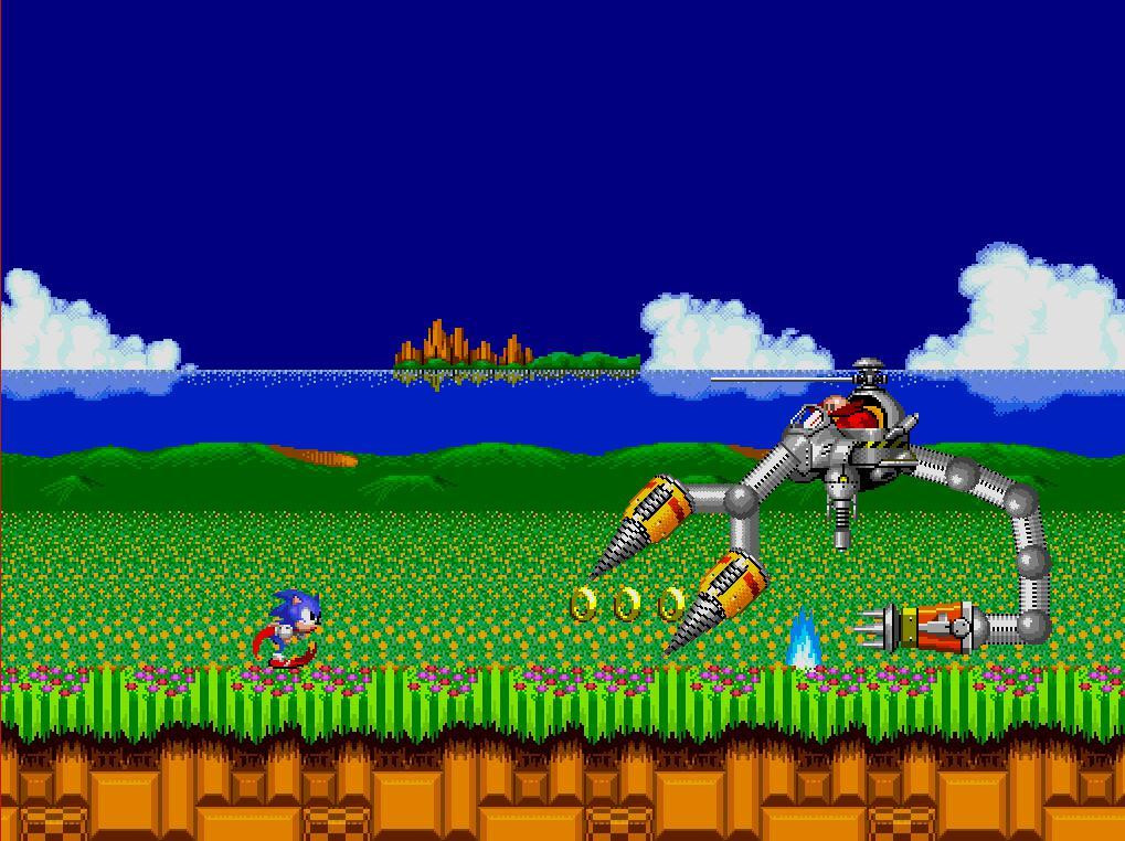 Kill Sonic - Eggman boss builder (itch) - кадр 2