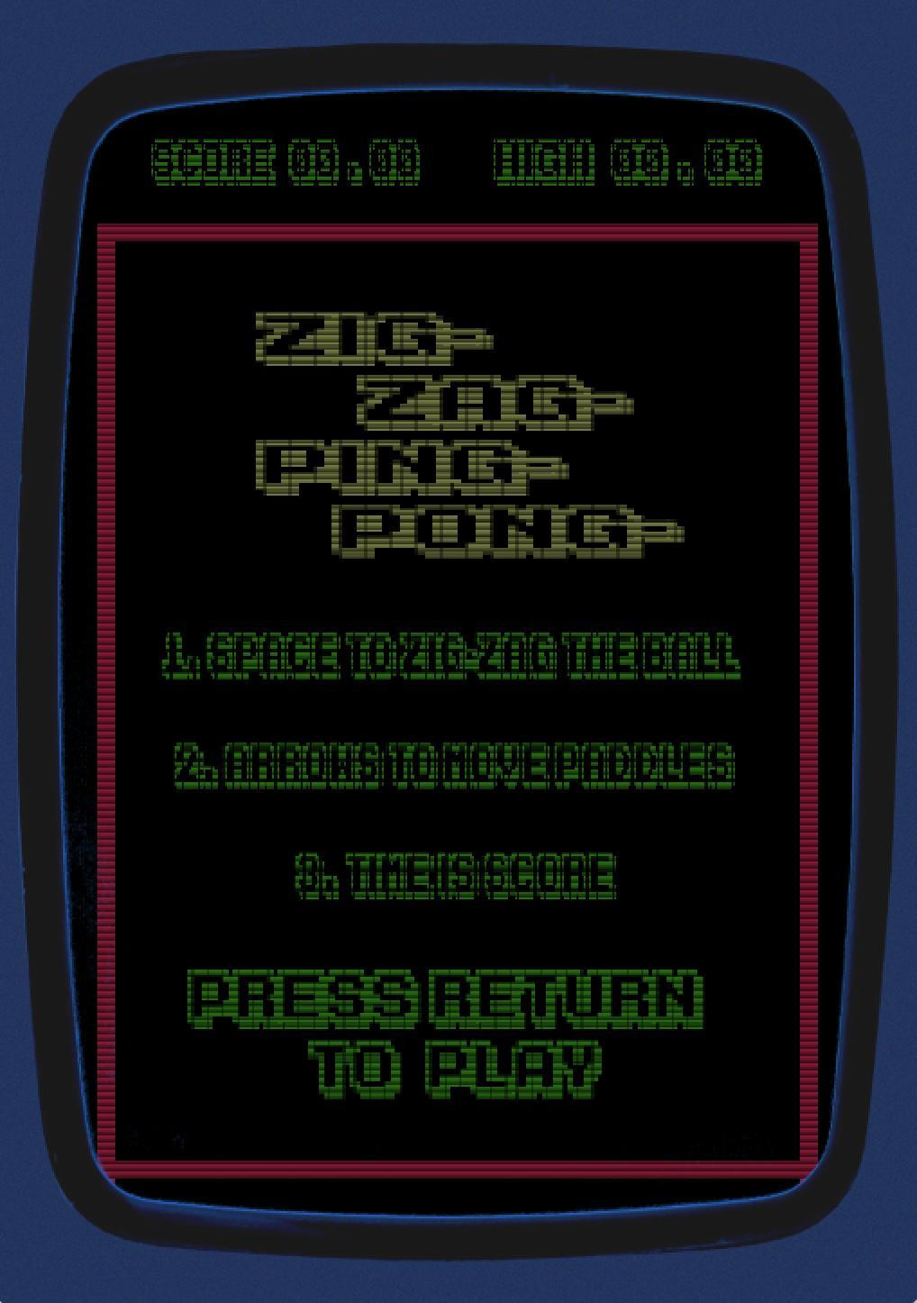 Zig-Zag-Ping-Pong (itch) - кадр 1