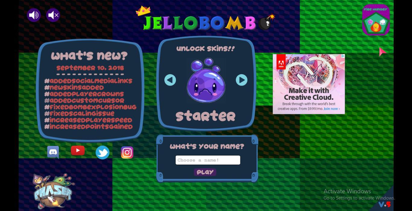 JelloBomb.club (itch) - кадр 1
