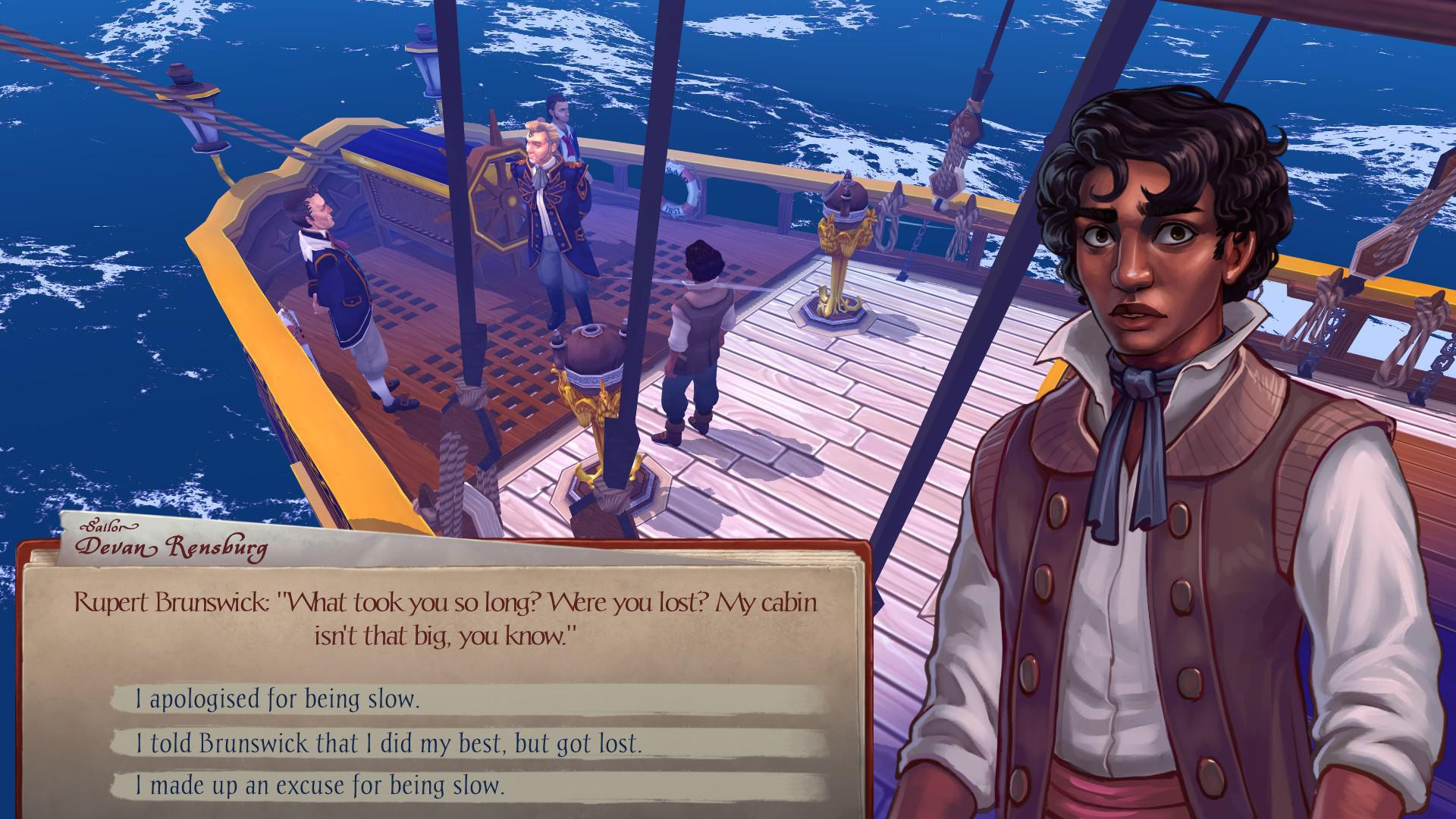 Herald: An Interactive Period Drama - Book I & II - кадр 10