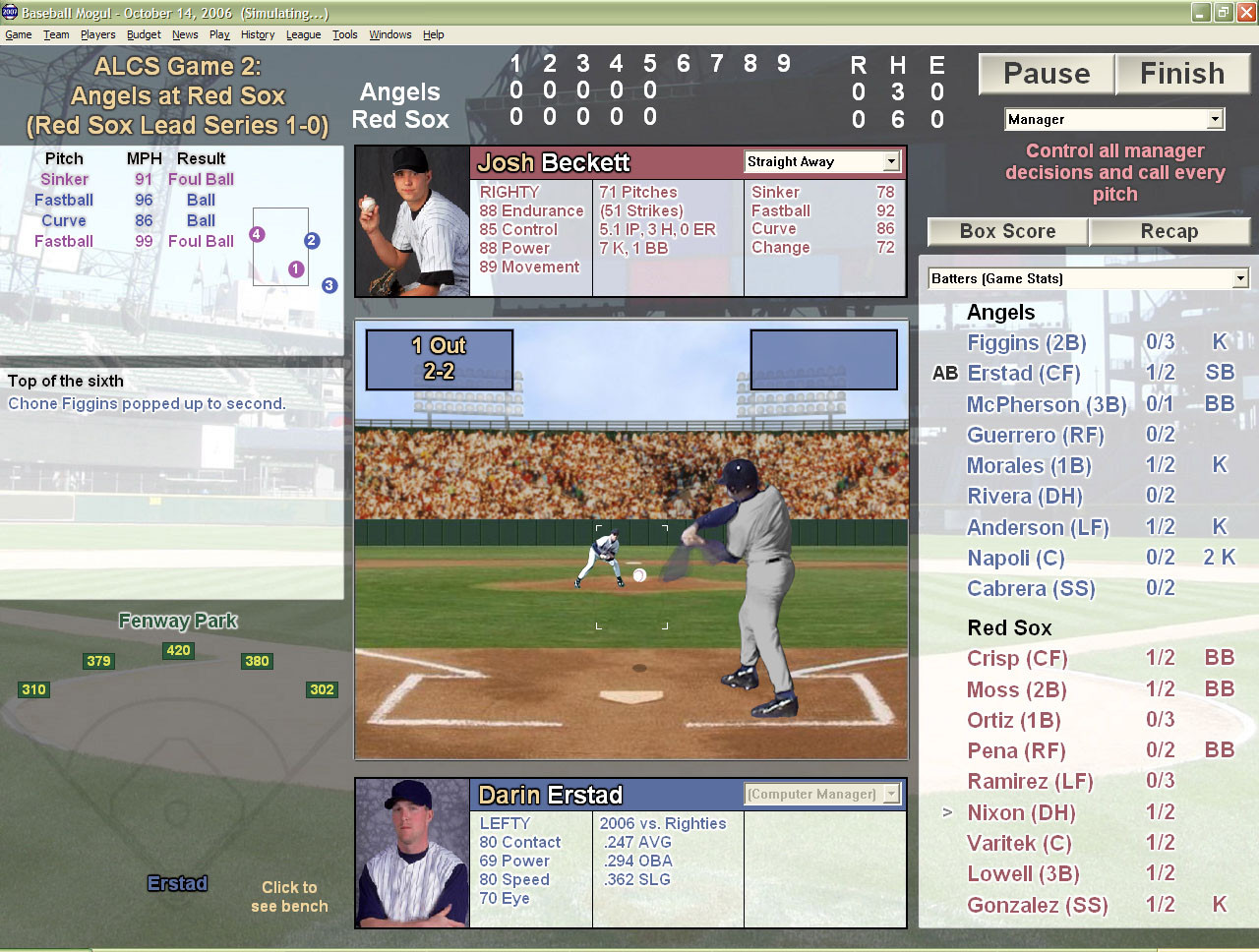 Baseball Mogul 2007 - кадр 9