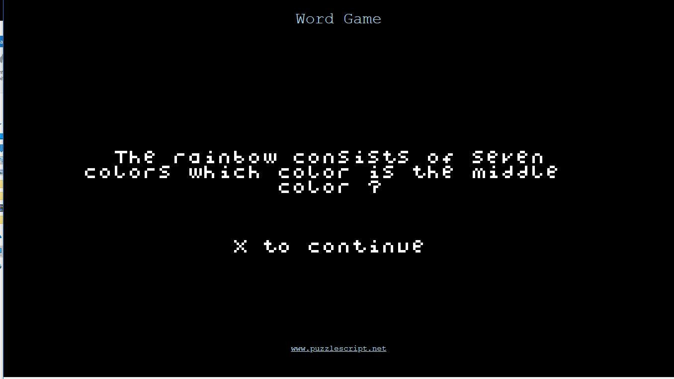 Word Game (itch) - кадр 2
