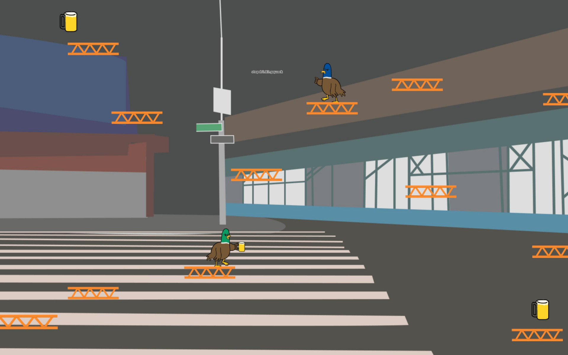 Quack's Night Out (itch) - кадр 1