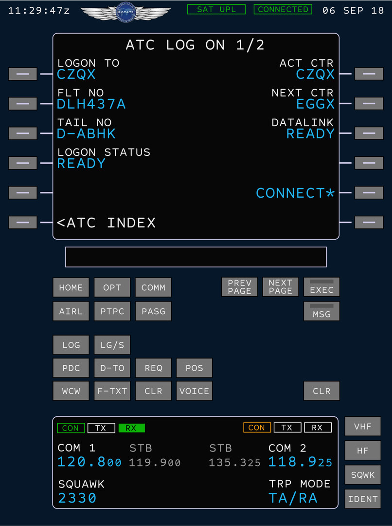 Rotate – Professional Virtual Aviation Network - кадр 3