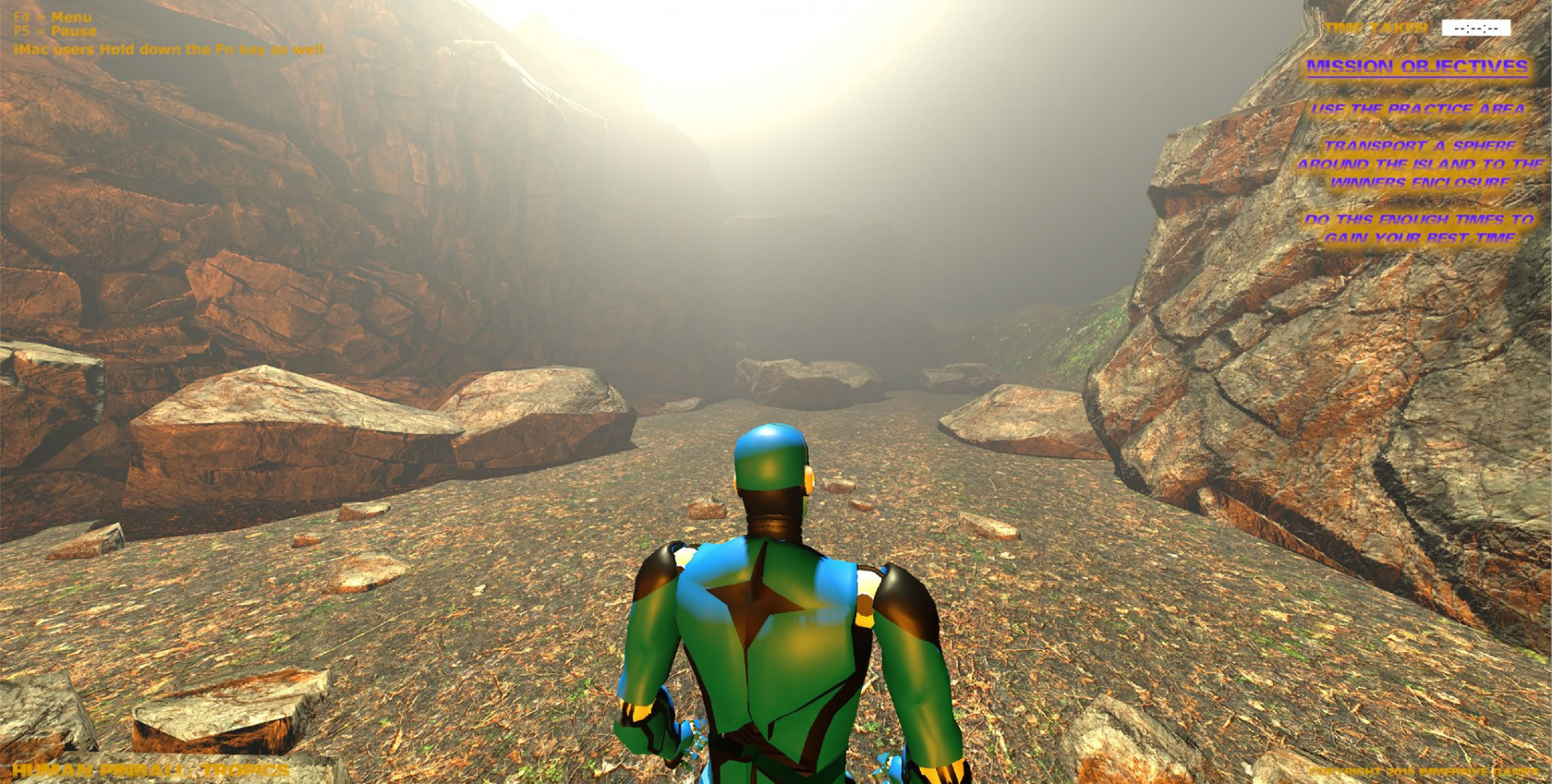 Human Pinball: Tropics (itch) - кадр 4