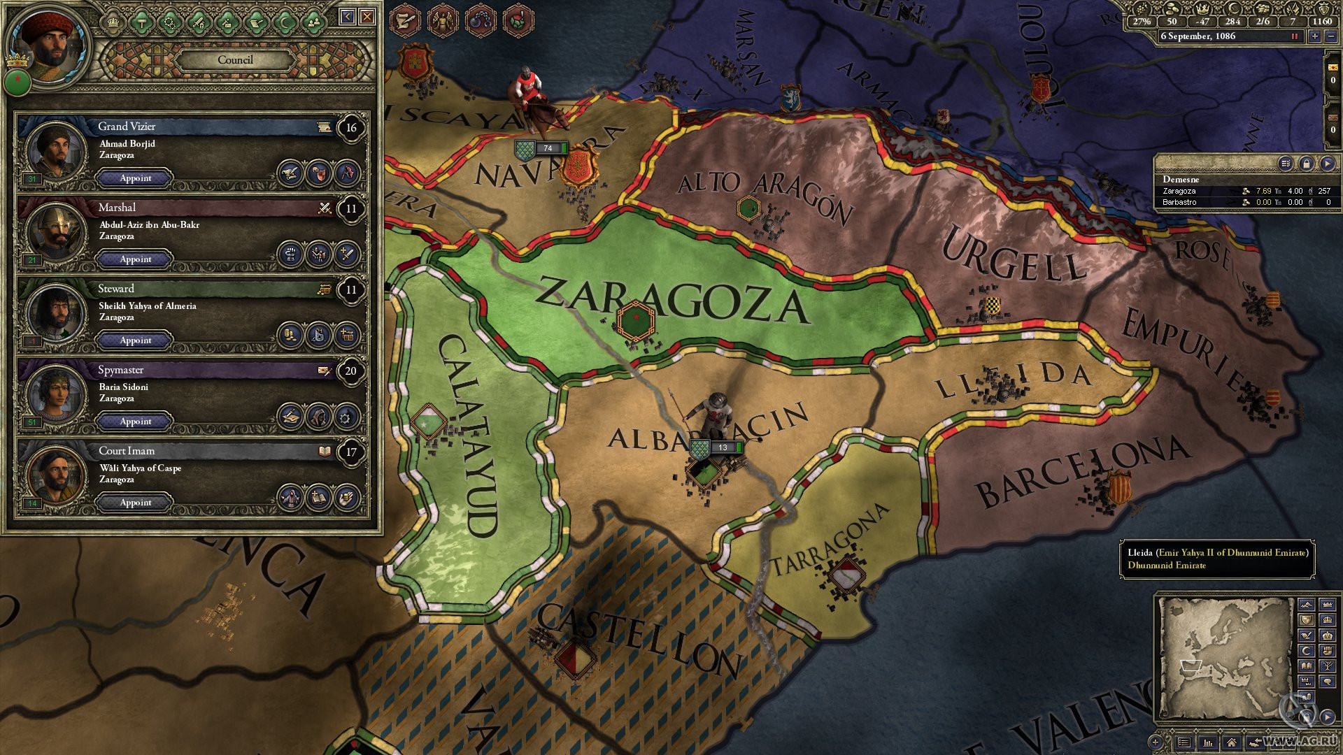 Crusader Kings 2: Sword of Islam - кадр 4