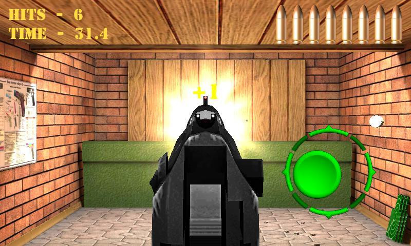 Pistol shooting at the target. Weapon simulator. (itch) - кадр 2