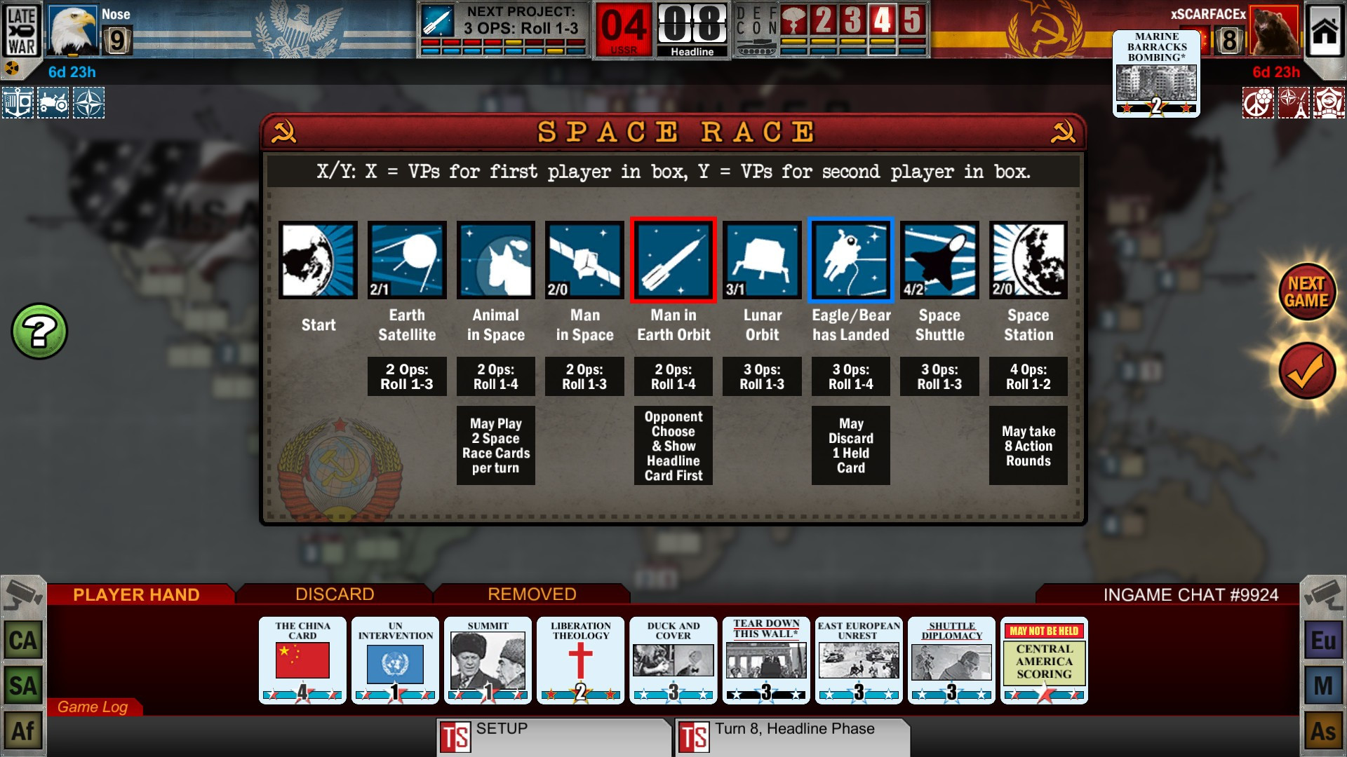 Twilight Struggle (itch) - кадр 2