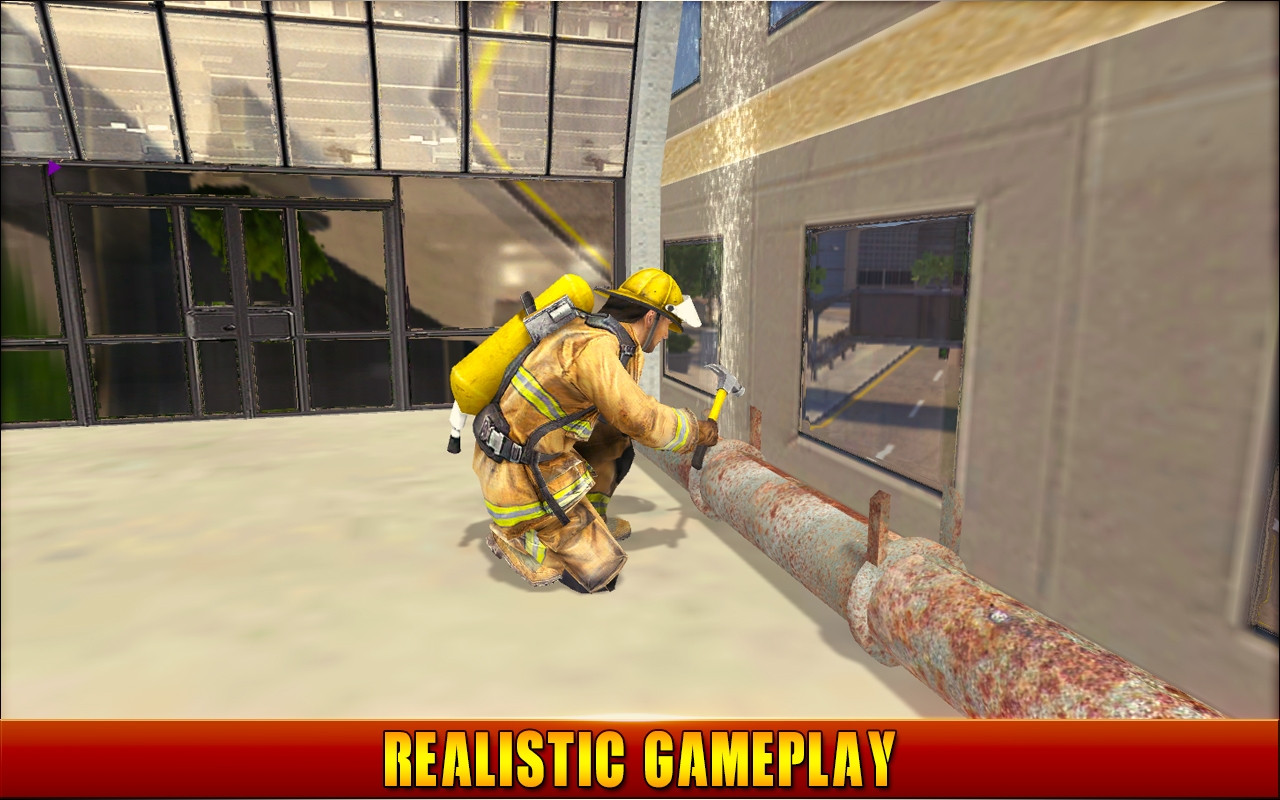 Firefighter Simulator 2018: Real Firefighting Game (itch) - кадр 2