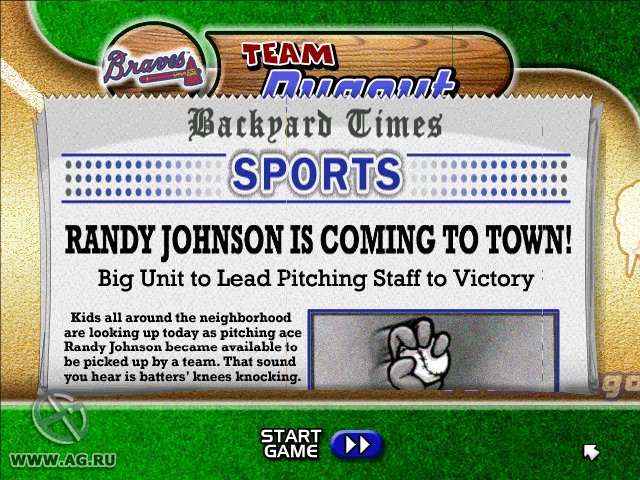 Backyard Baseball 2005 - кадр 8