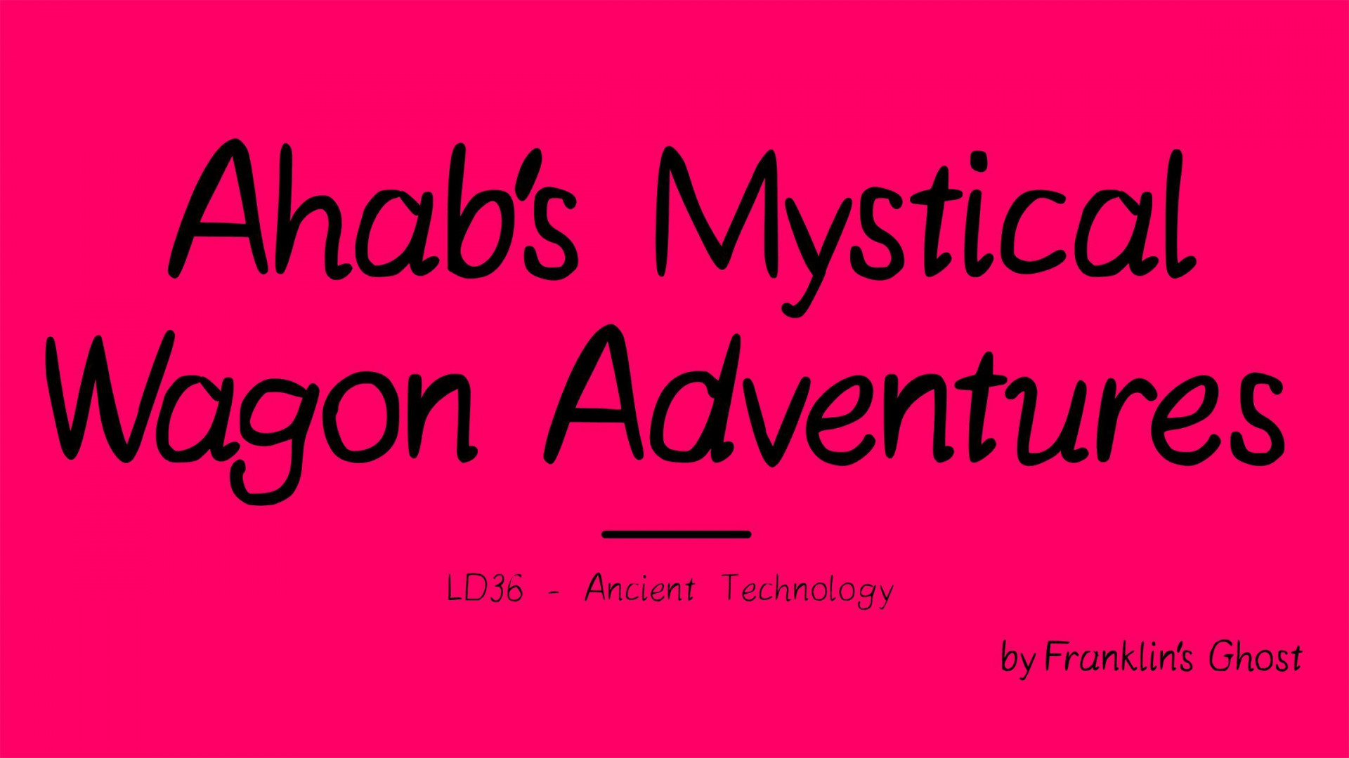 Ahab's Mystical Wagon Adventures (itch) - кадр 3