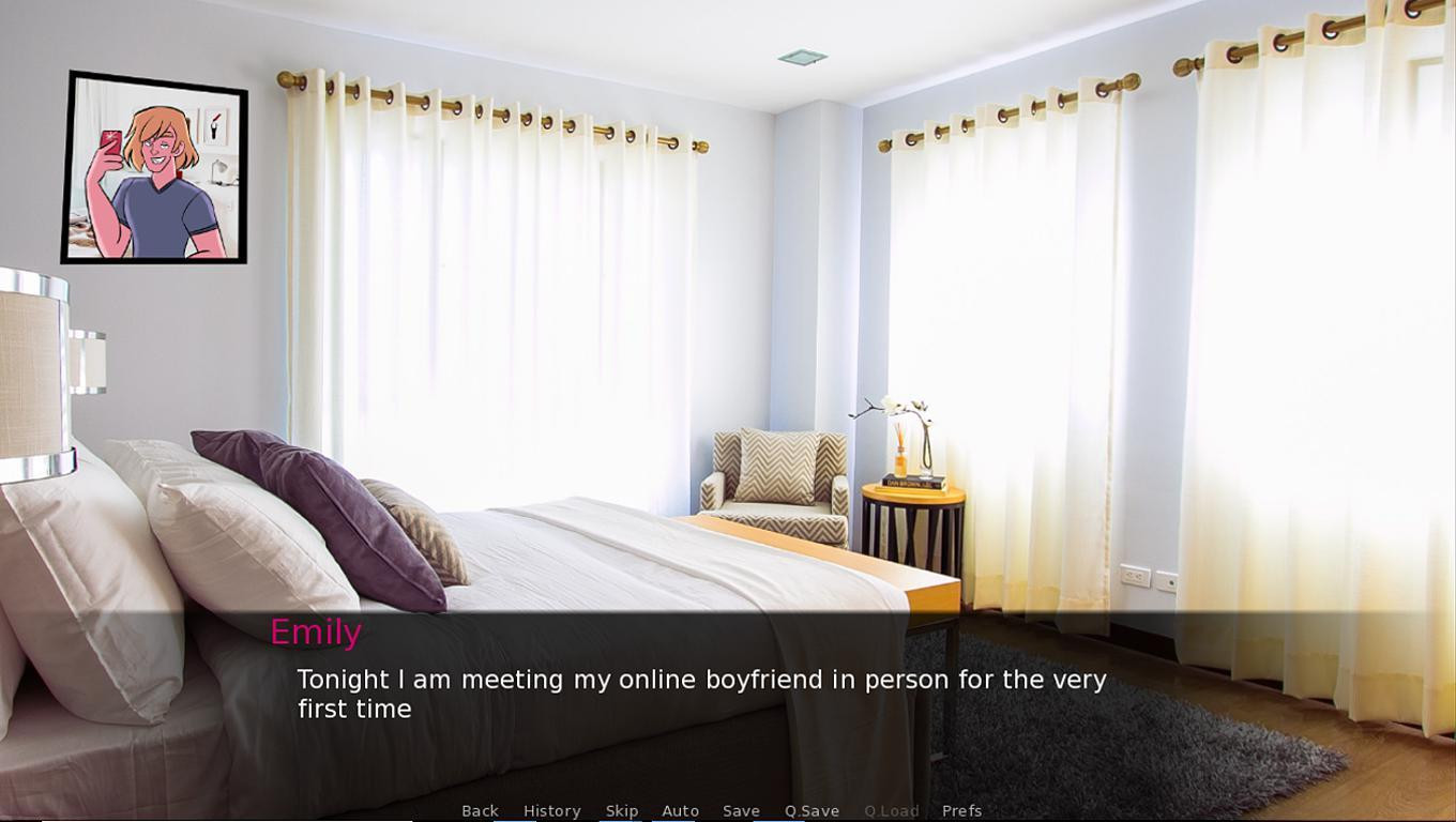 Date with a Werewolf (itch) - кадр 2