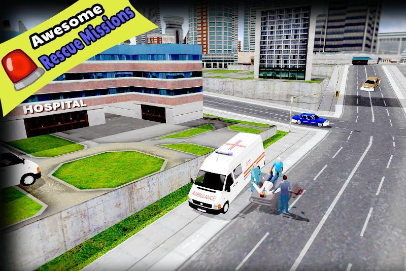 Ambulance Simulator Game (itch) - кадр 1