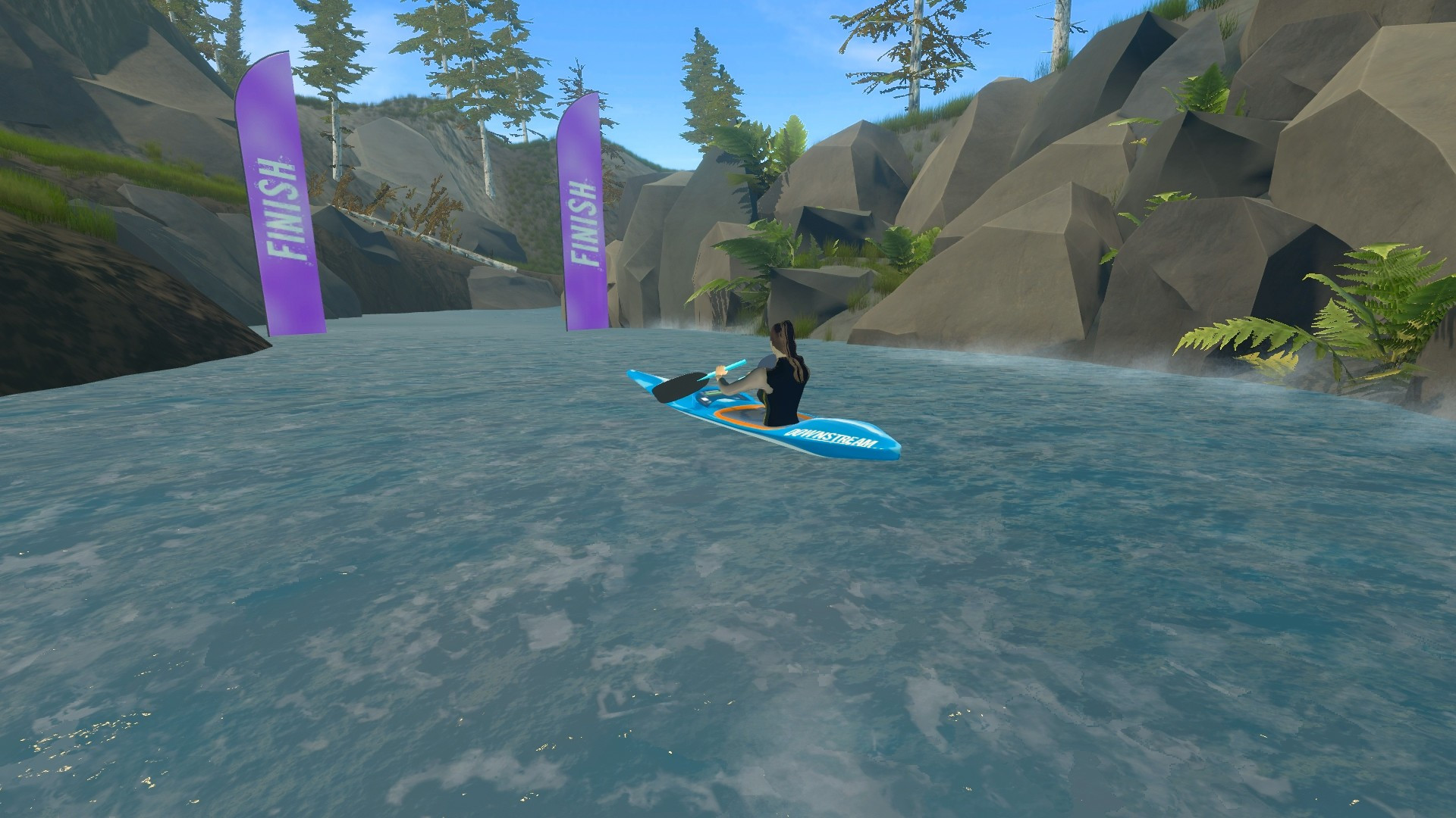 DownStream: VR Whitewater Kayaking - кадр 3