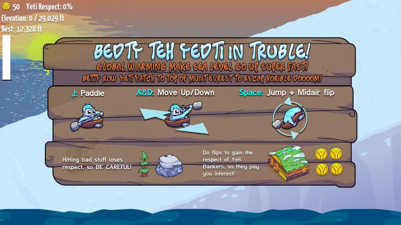 Bedty the Yedti's Yachting Adventure: XTreme Investment Banking Edition (itch) - кадр 2