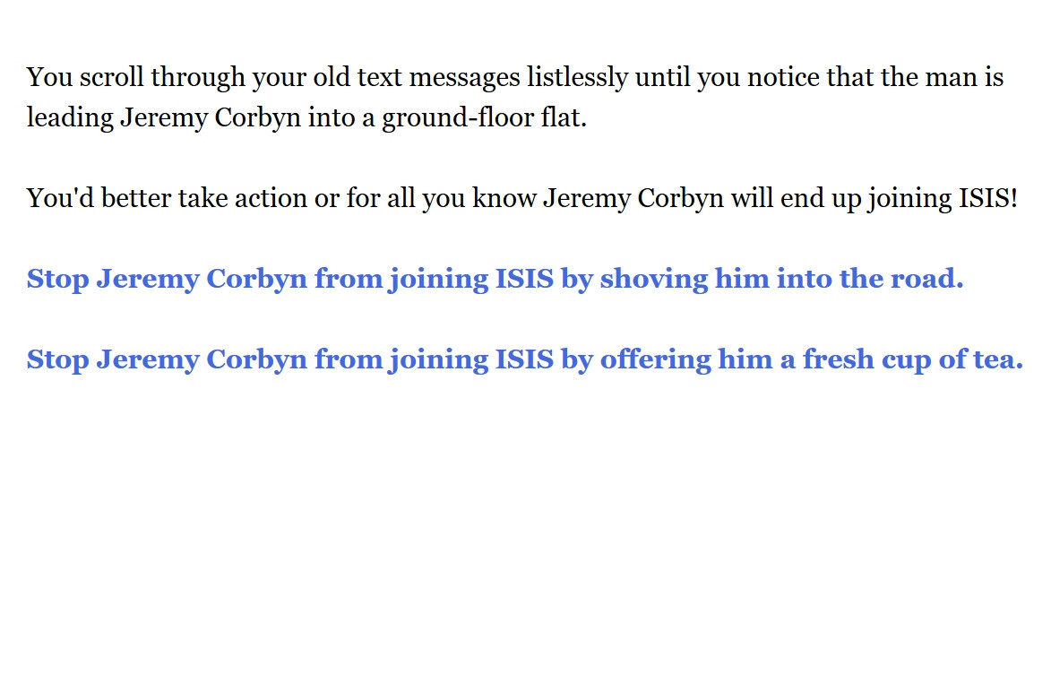 Can you stop Jeremy Corbyn from joining ISIS? (itch) - кадр 1