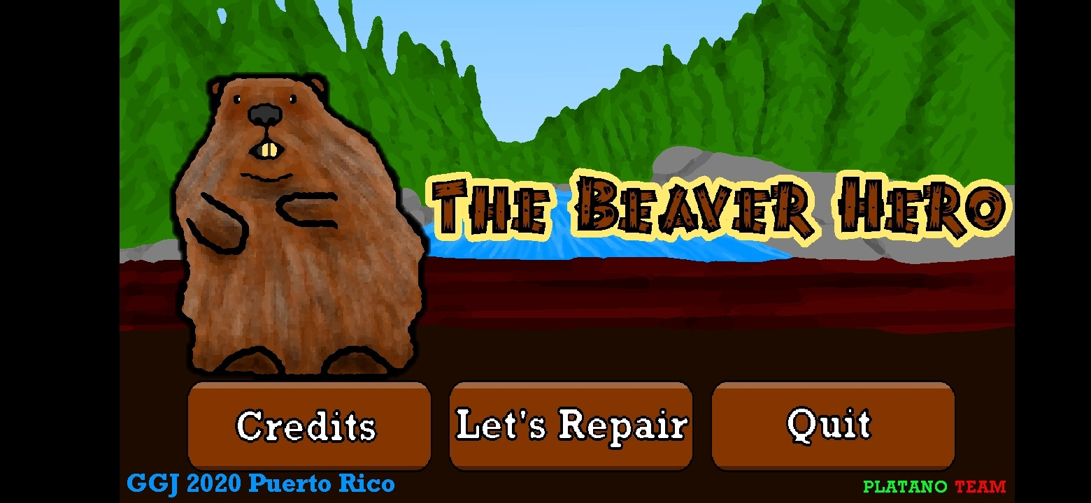 The Beaver Hero (GlobalGameJam Edition) (itch) - кадр 3