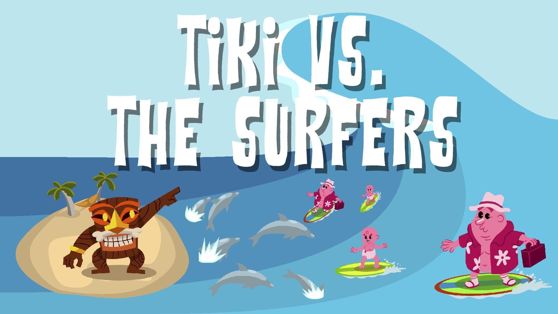 Tiki vs. the Surfers (itch) - кадр 1