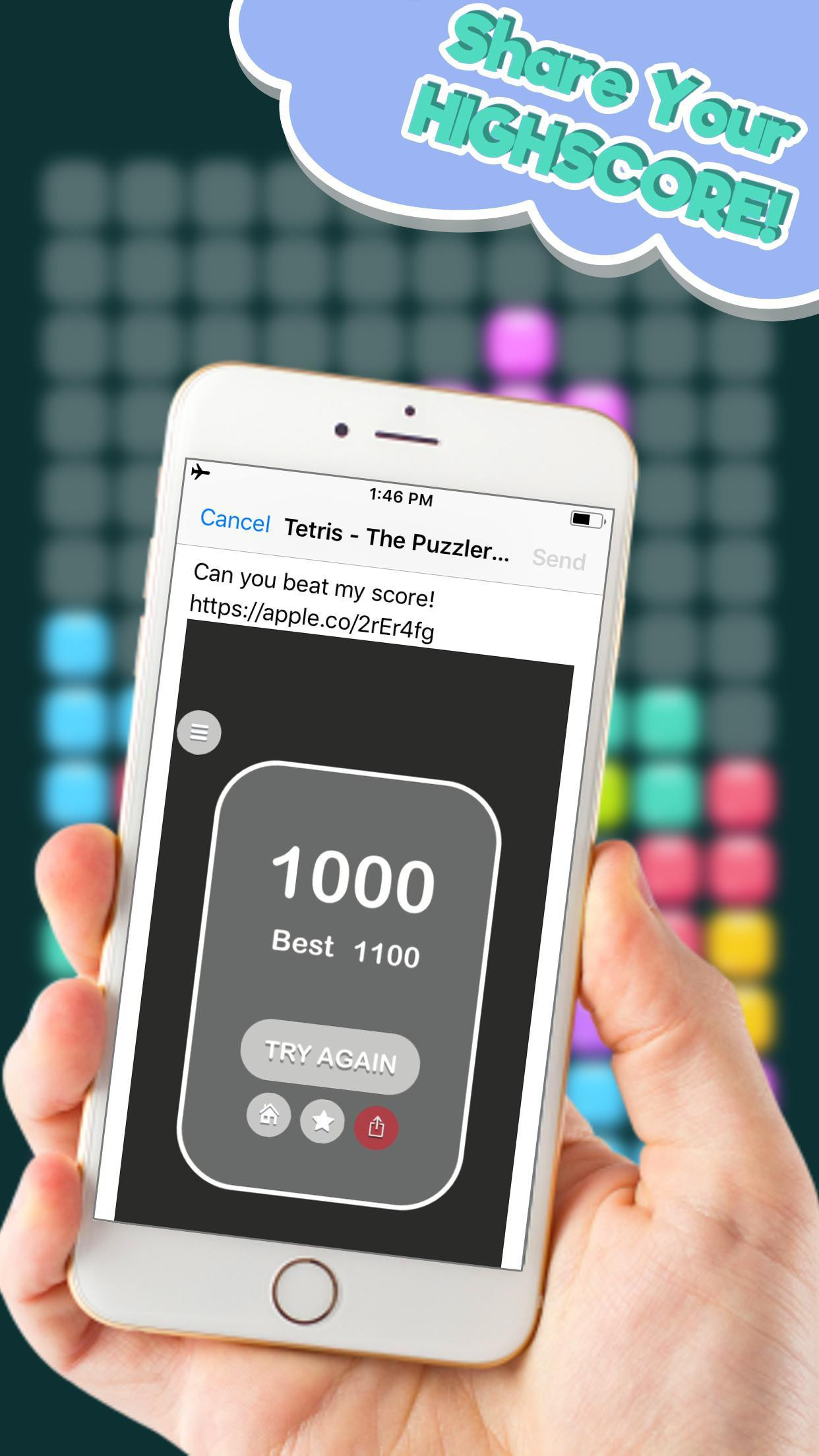 Tetris - The Puzzler King (itch) - кадр 1