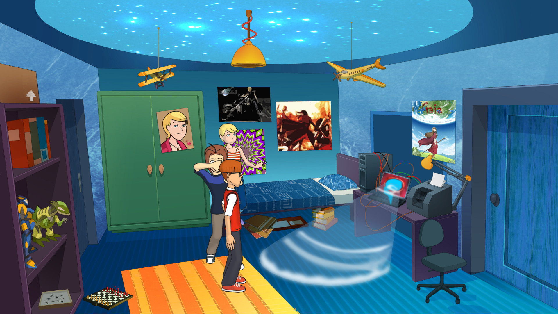 Sandra and Woo in the Cursed Adventure - кадр 6