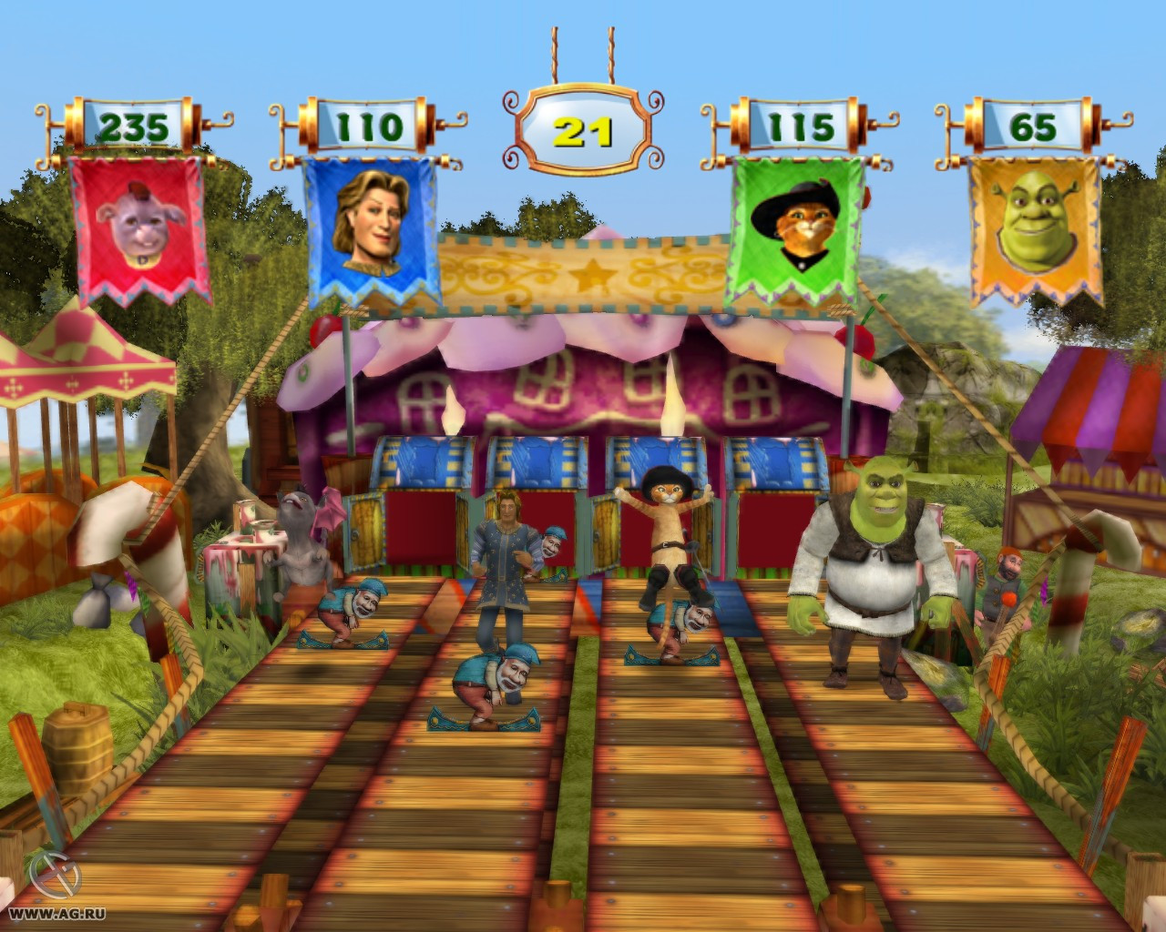 Shrek's Carnival Craze Party Games - кадр 4