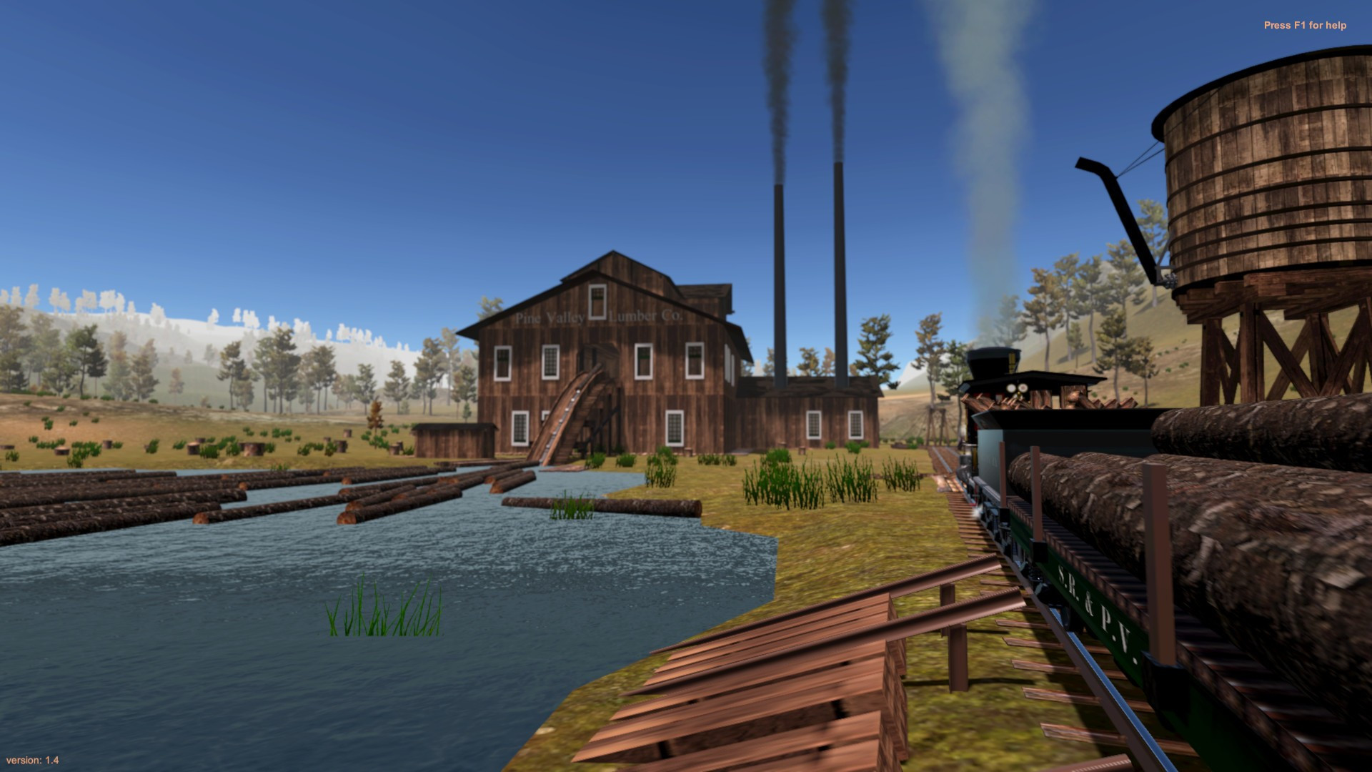 American Railroads - Summit River & Pine Valley - кадр 3