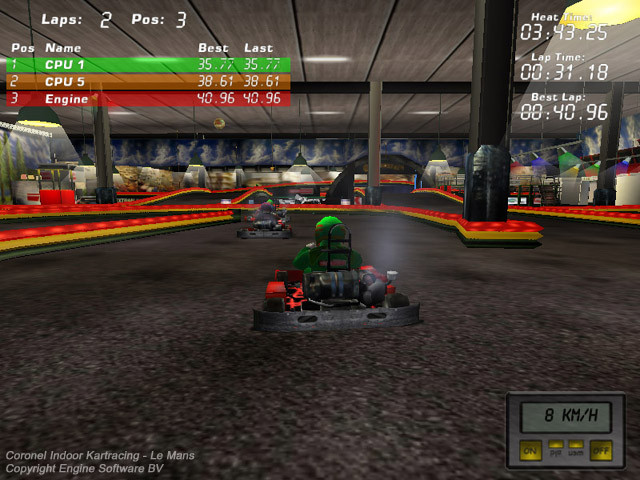 Coronel Indoor Kartracing - кадр 4