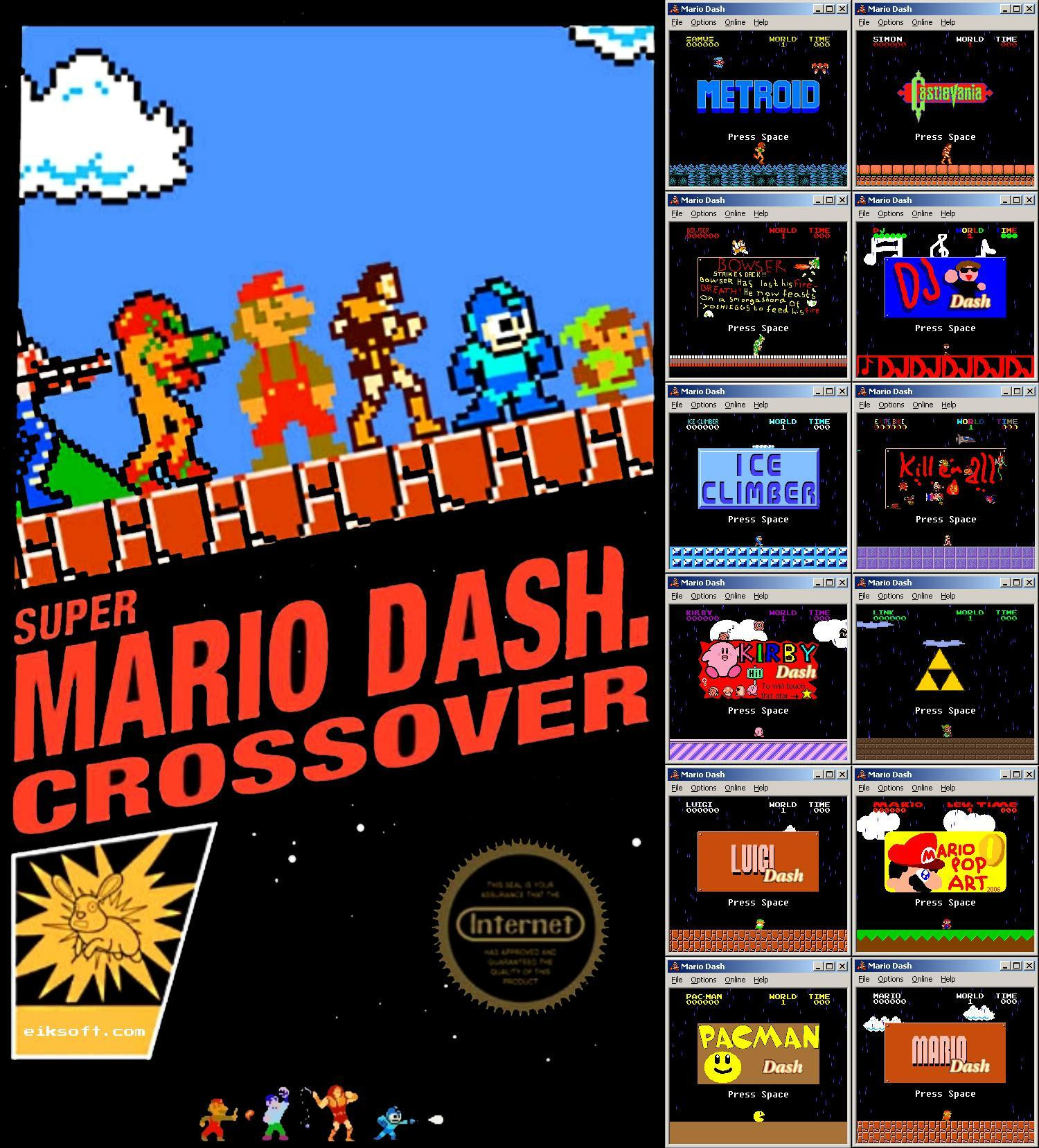 Super mario bros dash (itch) - кадр 1