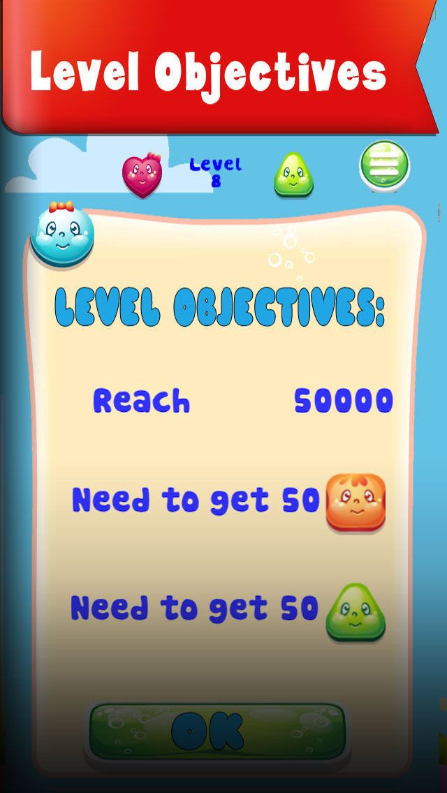 Cartoon Candies - New Puzzle Match - кадр 2