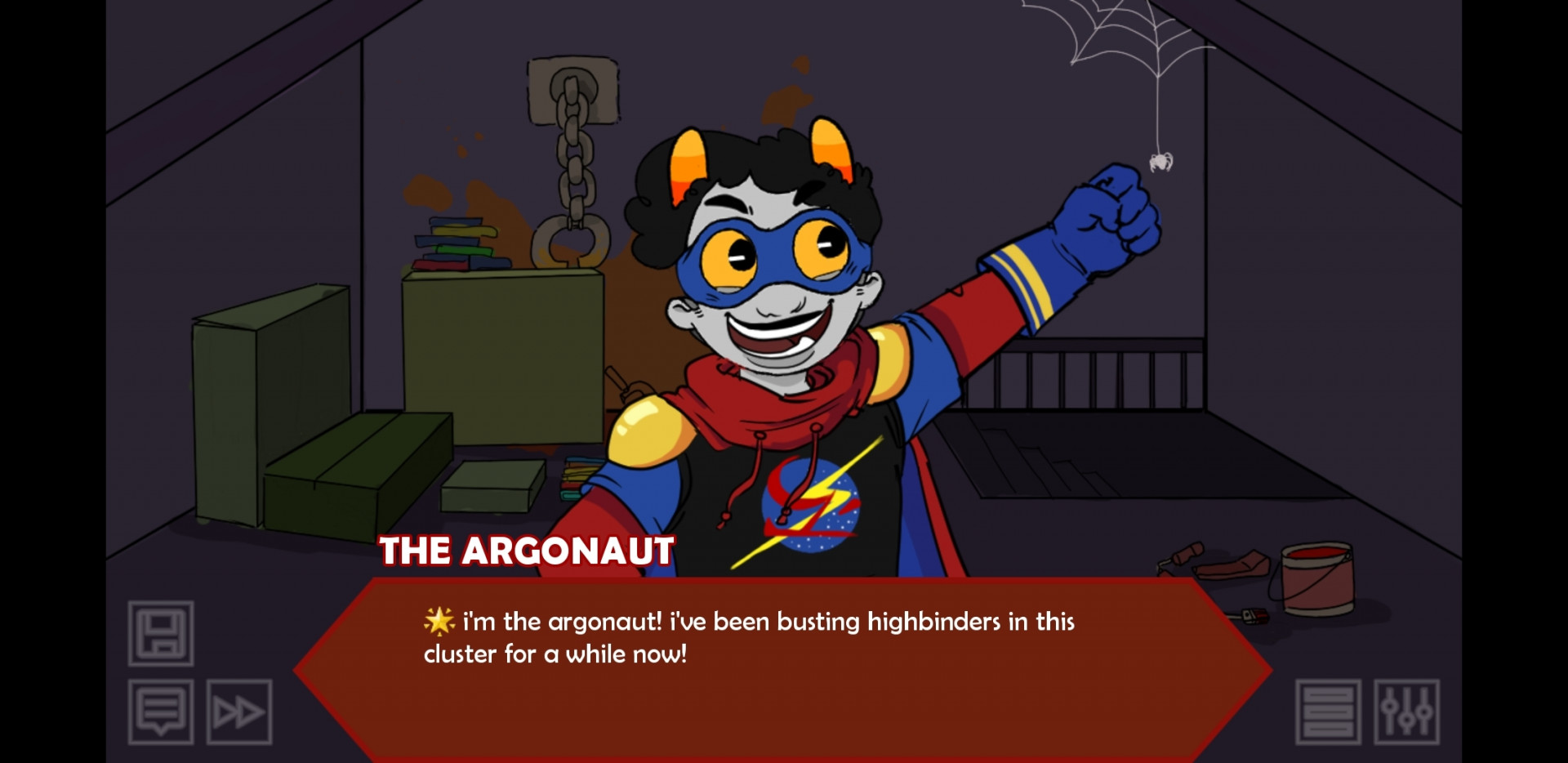 Hiveswap Fansim - Volume Two: Of Stardom, Suns or Otherwise (itch) - кадр 2