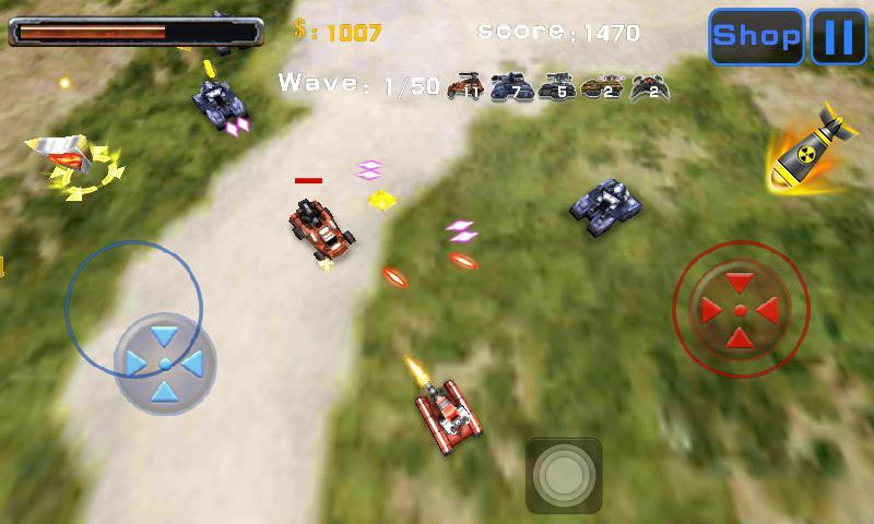 Tank World War 3D - кадр 3