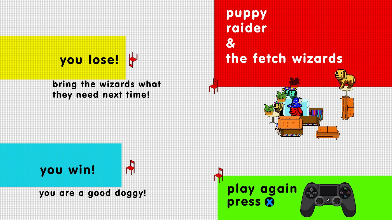 Puppy Raiders & The Fetch Wizards (itch) - кадр 2
