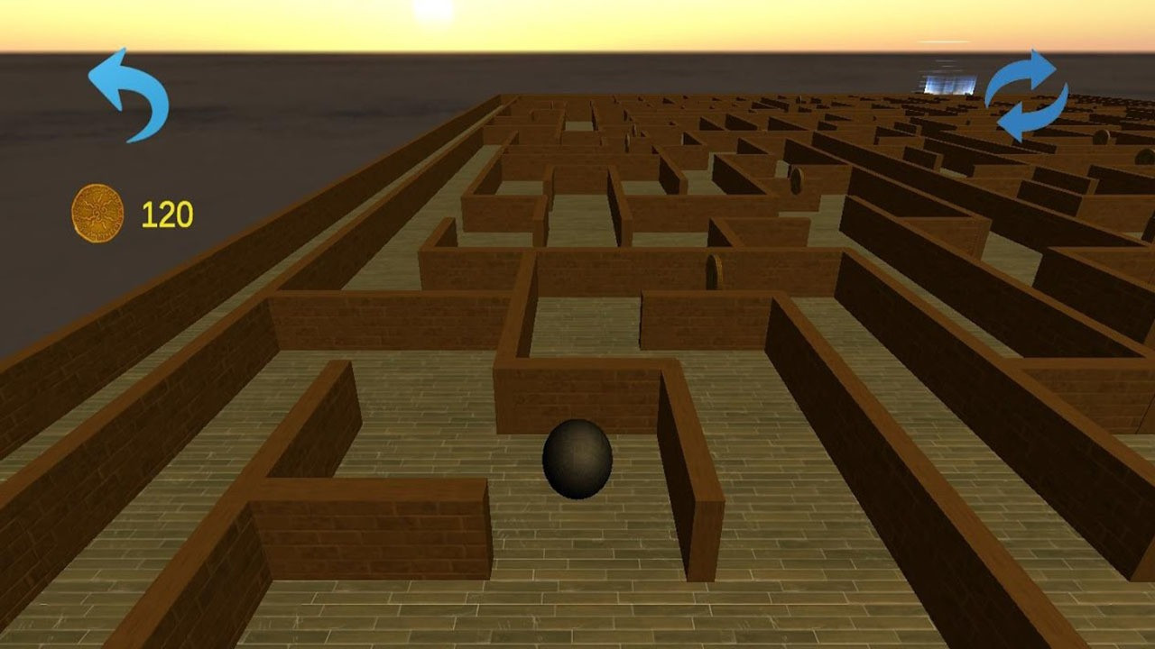Сool mazes 3d app. Labyrinth games free puzzles. (itch) - кадр 3