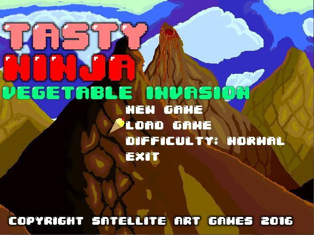 Tasty Ninja: Vegetable Invasion (itch) - кадр 1