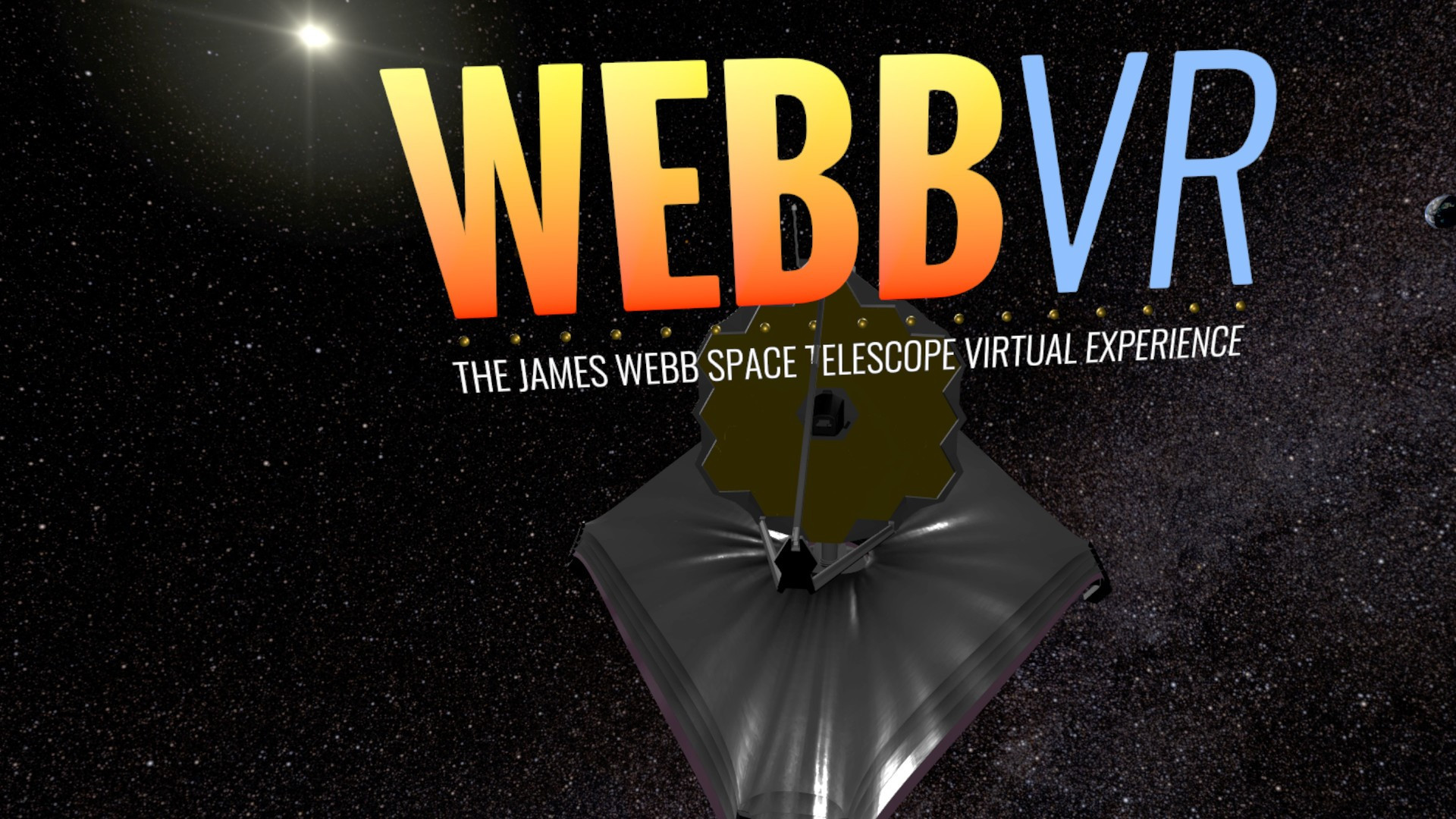 WebbVR: The James Webb Space Telescope Virtual Experience - кадр 3