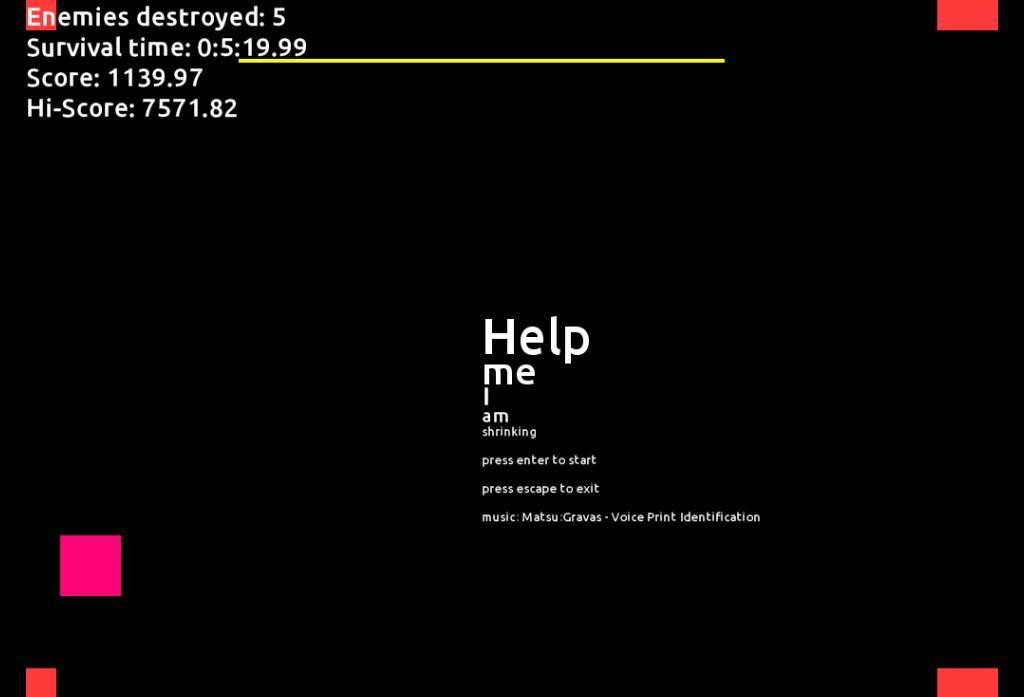 Help Me, I Am Shrinking! (itch) - кадр 2
