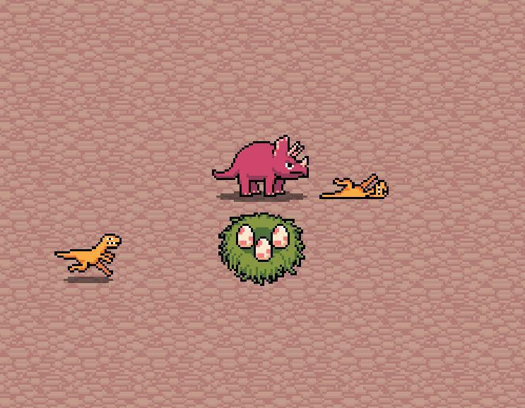 triceratops game (itch) - кадр 1
