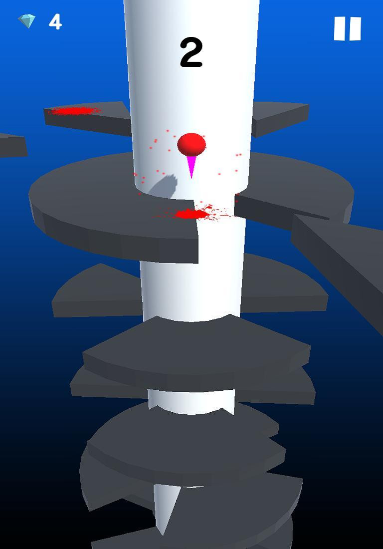 Helix Jump Ball-Spiral Tower (itch) - кадр 1