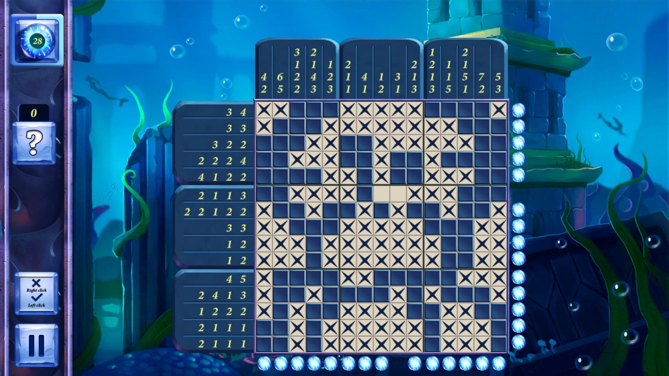Picross Fairytale: Legend of the Mermaid - кадр 3