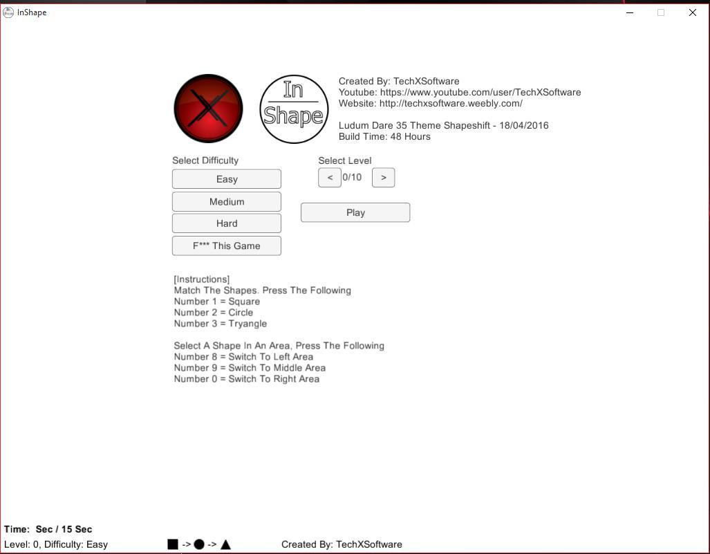 InShape (itch) - кадр 1