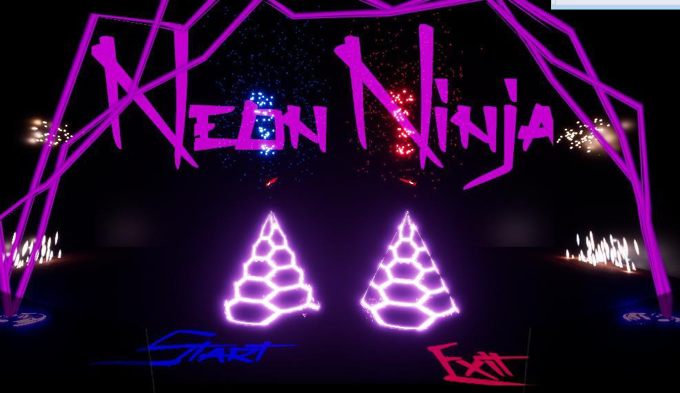 Neon Ninja VR (itch) - кадр 1