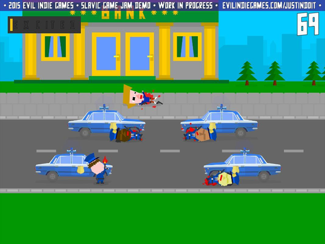 Justin Doit - Slavic Game Jam 2015 Demo (itch) - кадр 2