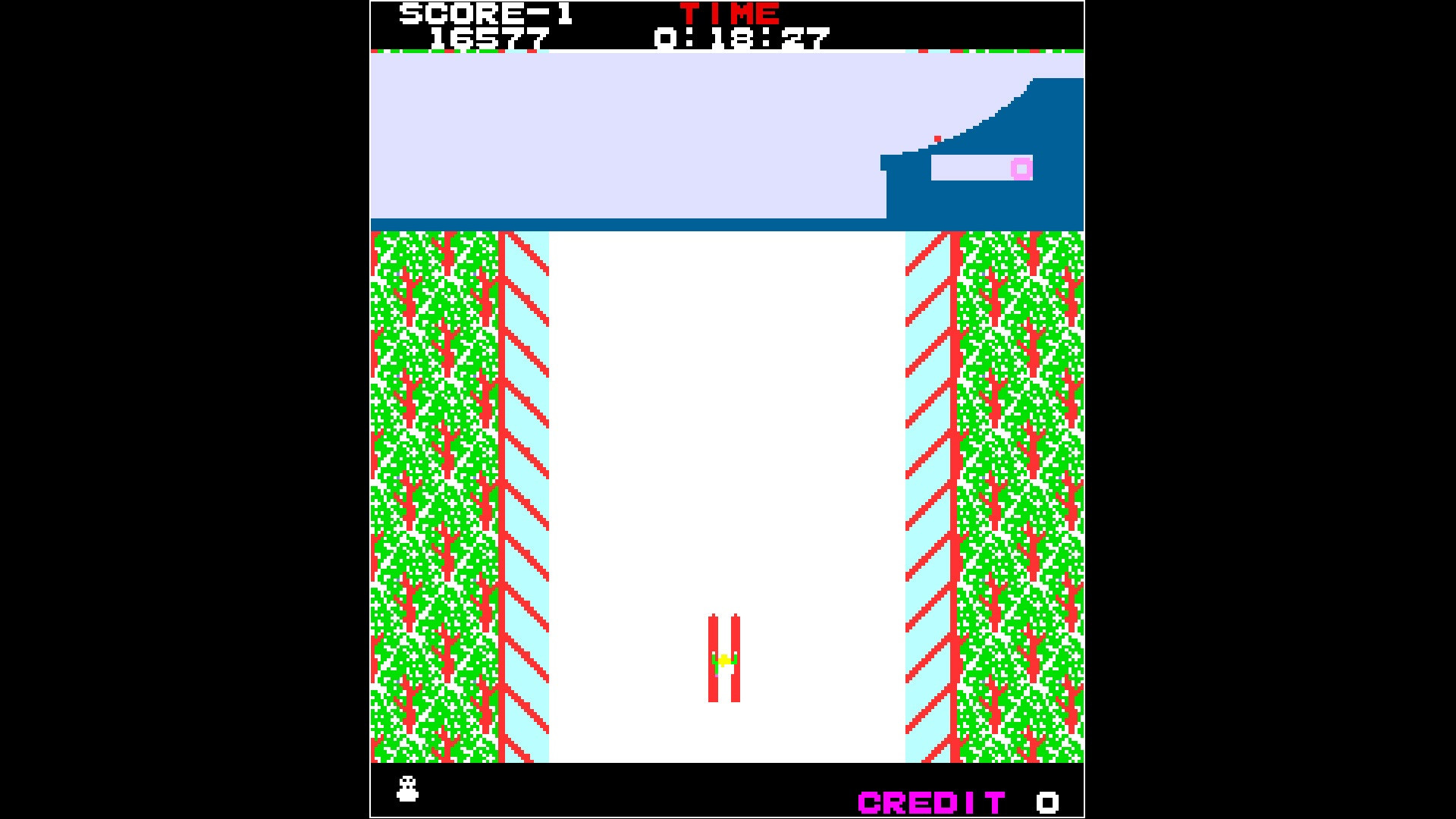 Arcade Archives ALPINE SKI - кадр 4