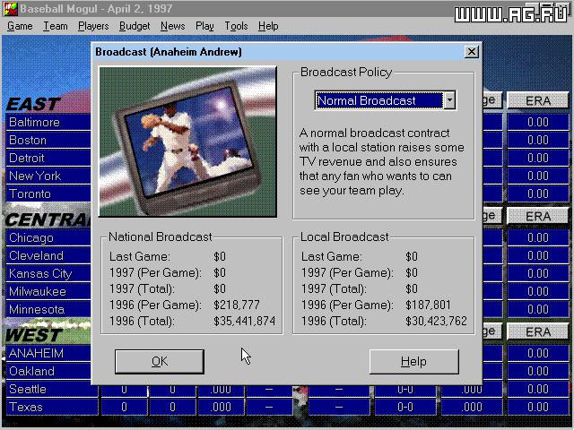 Baseball Mogul - кадр 2