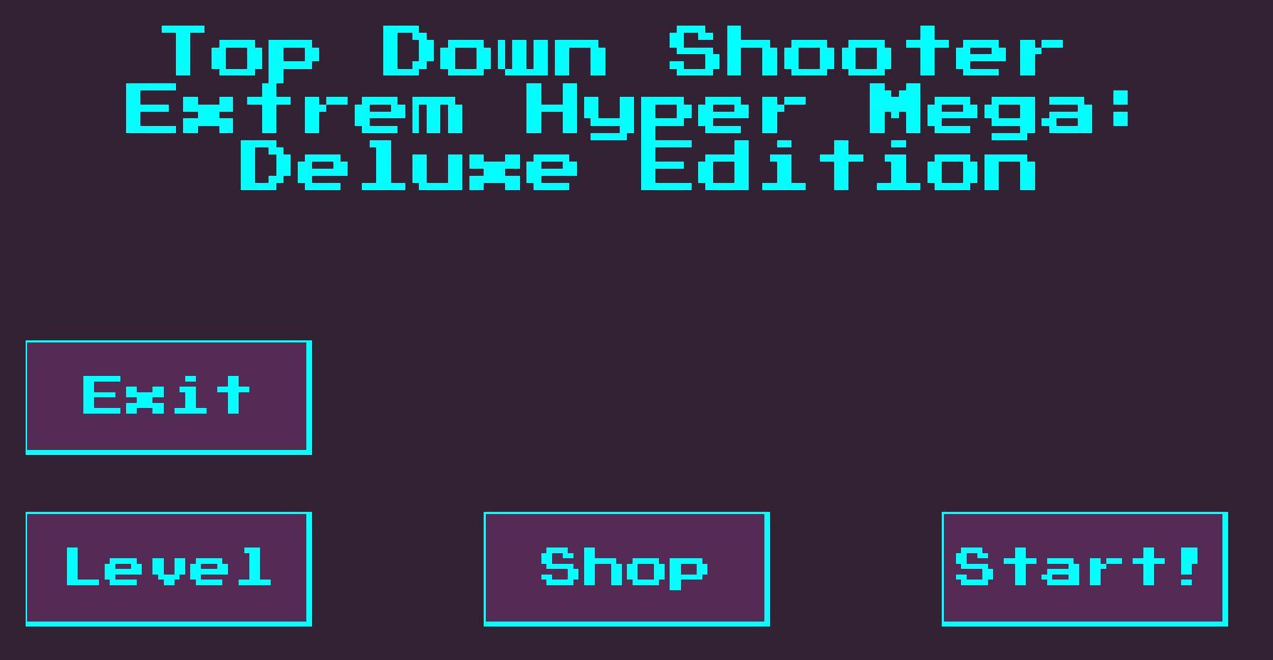 Top Down Shooter Extreme Hyper Mega:Deluxe Edition (itch) - кадр 3
