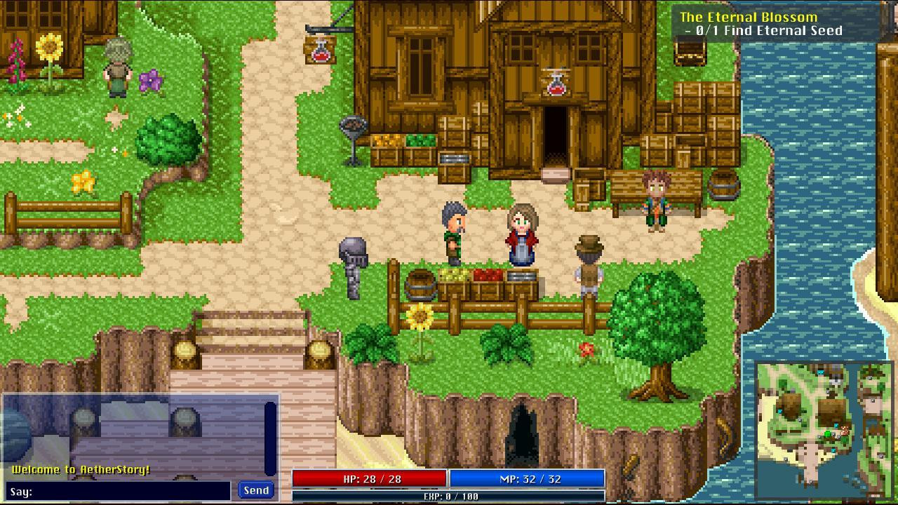 Aether Story (itch) - кадр 2